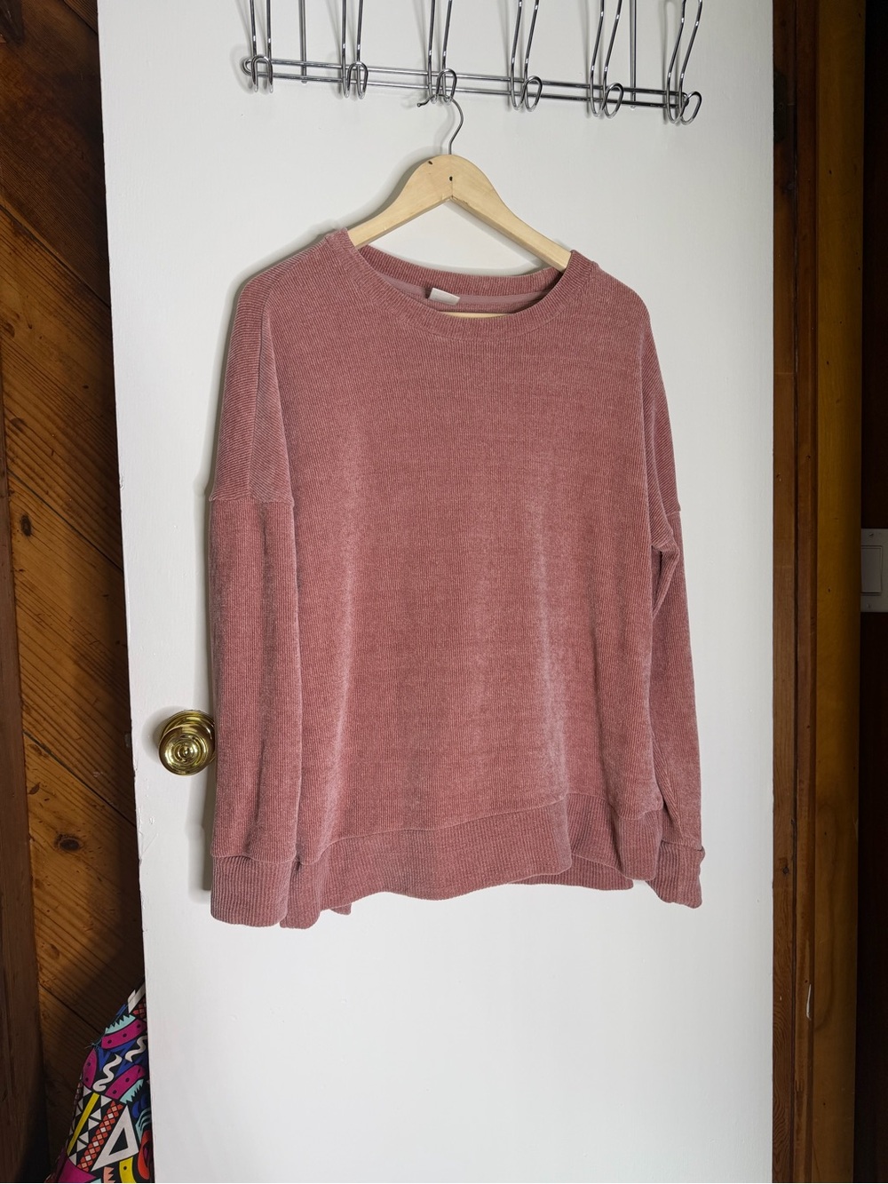 Jockey Dusty Rose Knit Pullover